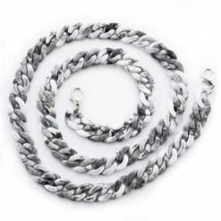 Chain Link Mask Chains -Clothing Shop accessories chain link mask chains lola the boys 28324108992614