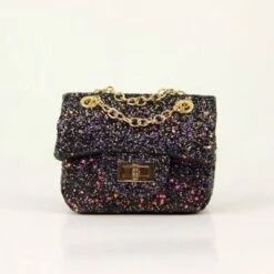 Coco Glitter Purse -Clothing Shop accessories coco glitter purse lola the boys 28314947125350