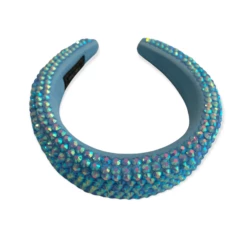 Crystal Encrusted Headband -Clothing Shop accessories crystal encrusted headband lola the boys 28457487466598