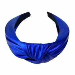 Metallic Knotted Headbands -Clothing Shop accessories metallic knotted headbands lola the boys 28331644485734
