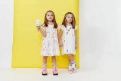 All About Beaded Ice Cream Ruffle Dress -Clothing Shop all about beaded ice cream ruffle dress lola the boys 29500271460454