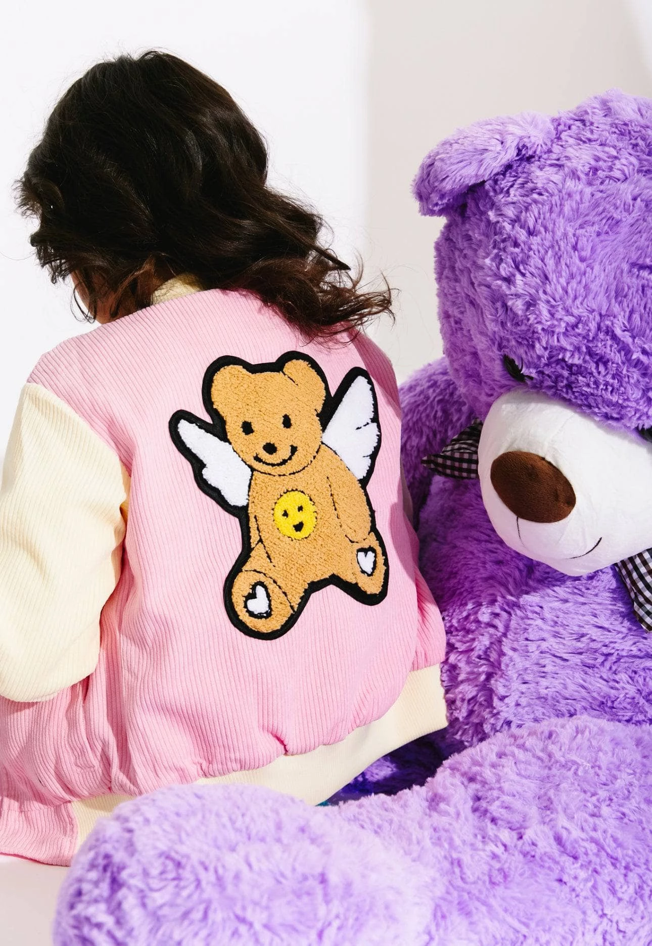 Angel Bear Corduroy Bomber 1 Angel Bear Corduroy Bomber