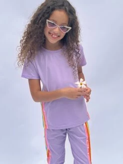 Lavender Rainbow Sequin Jogger Set 19 Lavender Rainbow Sequin Jogger Set -Clothing Shop apparel accessories lavender rainbow sequin jogger set lola the boys 29123585245286