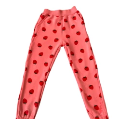 Womens Strawberry Ruffle Joggers Set -Clothing Shop apparel accessories womens strawberry ruffle joggers set lola the boys 29363958480998