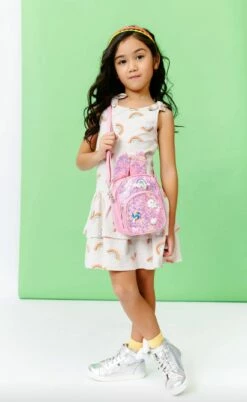 Bunny Charm Backpack -Clothing Shop bunny charm backpack lola the boys 29541236572262