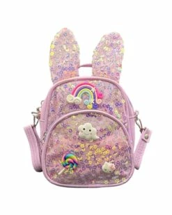 Bunny Charm Backpack -Clothing Shop bunny charm backpack lola the boys 29542630064230