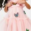 Butterfly Gem Tulle Dress