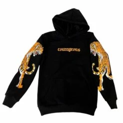 Courageous Tiger Hoodie -Clothing Shop courageous tiger hoodie lola the boys 29078117744742