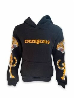 Courageous Tiger Hoodie -Clothing Shop courageous tiger hoodie lola the boys 29078117843046