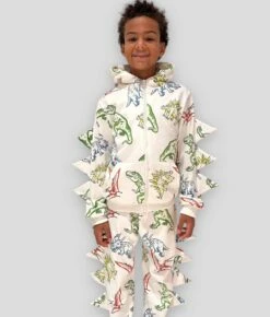 Dino Doodle Jogger Set 15 Dino Doodle Jogger Set -Clothing Shop dino doodle jogger set lola the boys 29375027773542