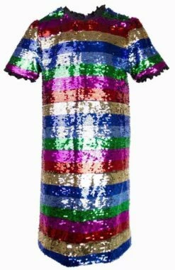 Chasing Rainbow Dress -Clothing Shop dress chasing rainbows sequin party dress lola the boys 28321475756134