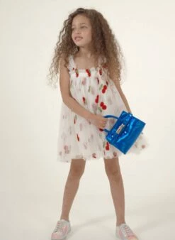Cherry Berry Tulle Dress -Clothing Shop dress cherry berry tulle dress lola the boys 28328233107558