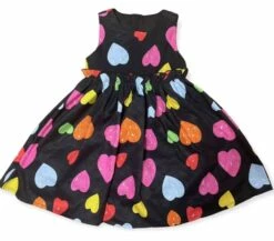Rainbow Heart Dress -Clothing Shop dresses rainbow heart dress lola the boys 28645086625894