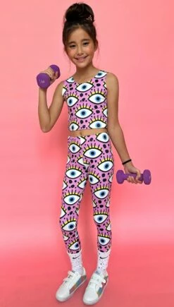 Evil Eye Athletic Set With Pants