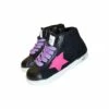 Pink & Black High Top Sherpa Sneaker