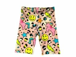 Happy Emoji Unicorn Biker Shorts -Clothing Shop happy emoji unicorn biker shorts lola the boys 28969551462502