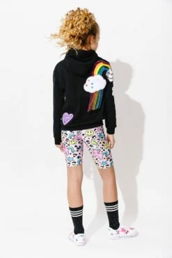 Happy Emoji Unicorn Biker Shorts -Clothing Shop happy emoji unicorn biker shorts lola the boys 29555233423462