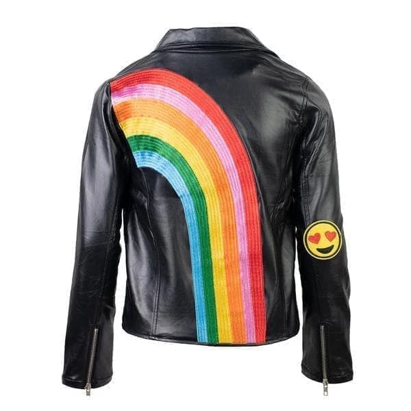 Happy Rainbow Vegan Leather 2 Happy Rainbow Vegan Leather - Image 2