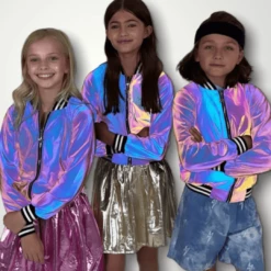 Hologram Reflective Bomber -Clothing Shop jackets bombers hologram reflective bomber lola the boys 28347047379046