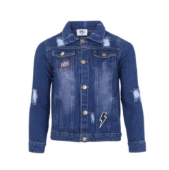 Rad Dinosaur Denim Jacket 5 Rad Dinosaur Denim Jacket -Clothing Shop jackets bombers rad dinosaur denim jacket lola the boys 15484186361958