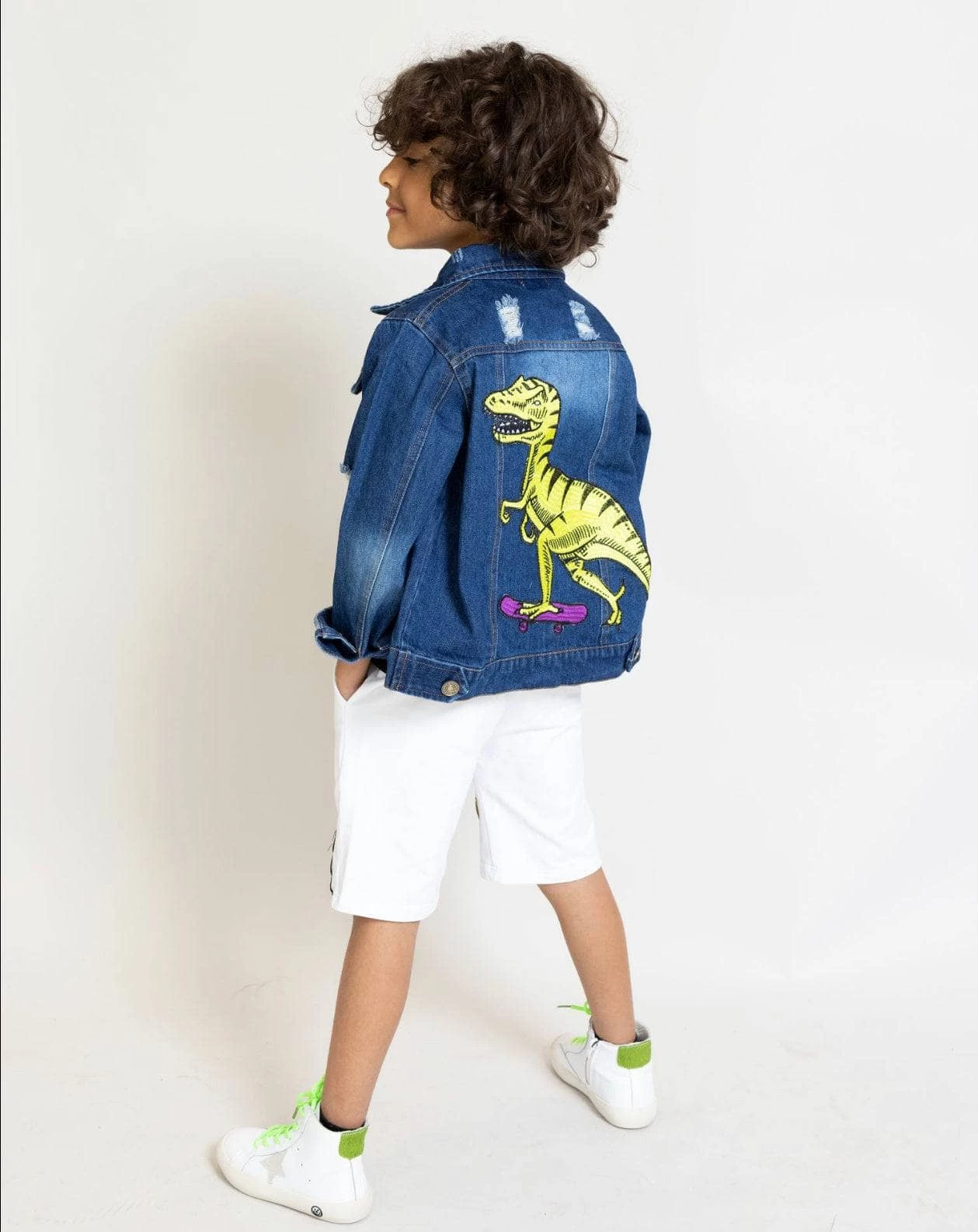 Rad Dinosaur Denim Jacket 1 Rad Dinosaur Denim Jacket