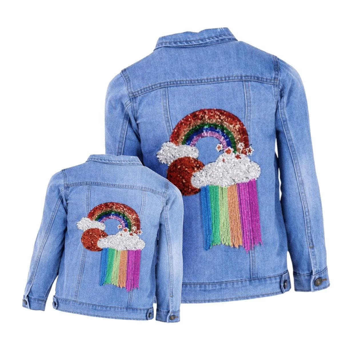 Rainbow Tassel Denim 3 Rainbow Tassel Denim - Image 3