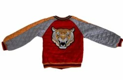 Tiger Quilted Bomber -Clothing Shop jackets bombers tiger quilted bomber lola the boys 28925821157478