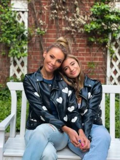 Women's I Heart You Vegan Leather Jacket -Clothing Shop jackets bombers women s i heart you vegan leather jacket lola the boys 28315487633510