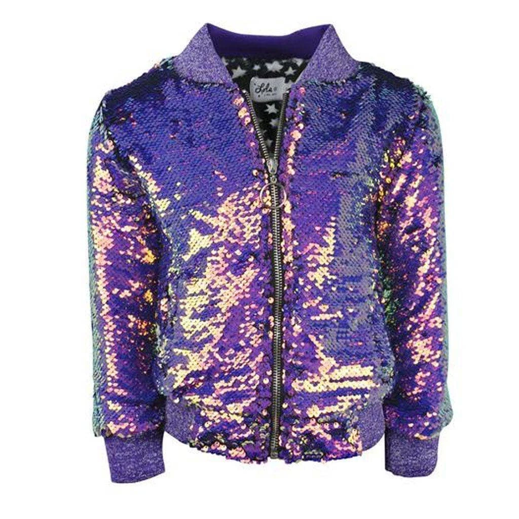 Women's Magic Mermaid Sequin Bomber 3 Women's Magic Mermaid Sequin Bomber - Image 3