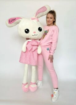 Jumbo Bunny Plushie Doll -Clothing Shop jumbo bunny plushie doll lola the boys 29575175667814