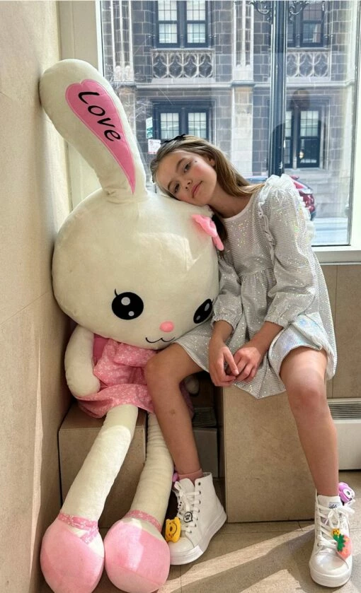 Jumbo Bunny Plushie Doll 8 Jumbo Bunny Plushie Doll -Clothing Shop jumbo bunny plushie doll lola the boys 29585757306982