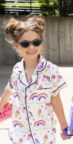 Magical Unicorn Ice Cream Silk Set With Pants 10 Magical Unicorn Ice Cream Silk Set With Pants -Clothing Shop magical unicorn ice cream silk set lola the boys 28974250917990