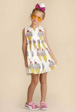 Ice Cream Dream Dress -Clothing Shop maxi ice cream dream dress lola the boys 11601910988848