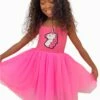 Hot Pink Unicorn Tutu Dress
