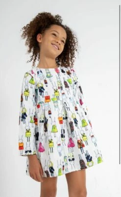 Fashionista Bunny Dress -Clothing Shop midi fashionista bunny dress lola the boys 28788504559718