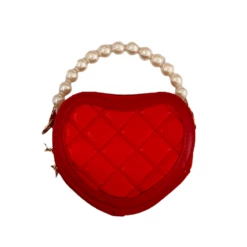 Mini Quilted Heart Purse -Clothing Shop mini quilted heart purse lola the boys 29110924673126