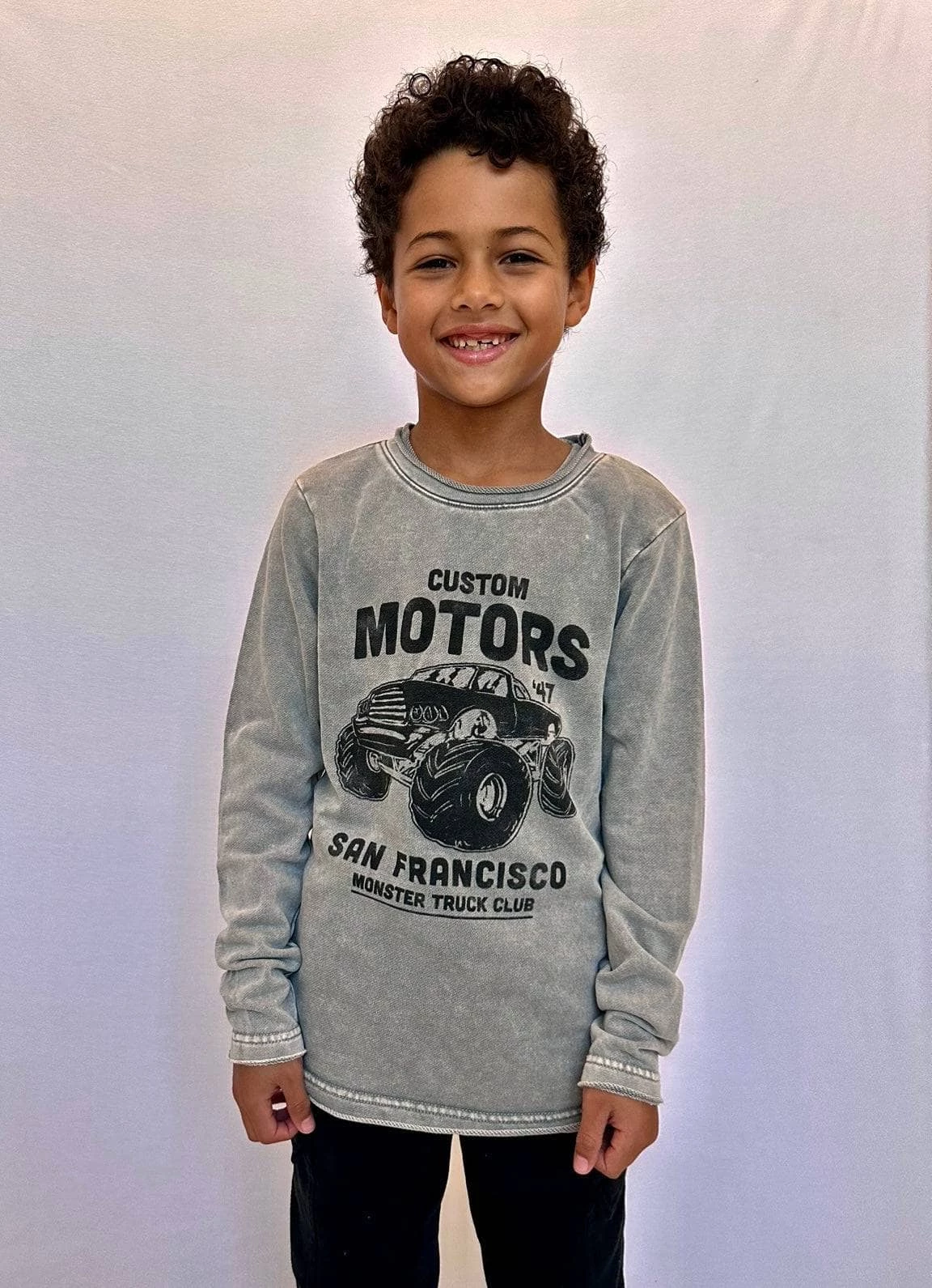 Motors Truck Sweatshirt 2 Motors Truck Sweatshirt - Image 2
