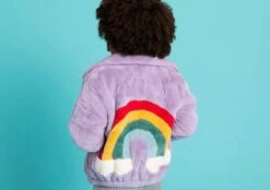 Lavender Sky Faux Fur -Clothing Shop outerwear lavender sky faux fur lola the boys 29659918008422
