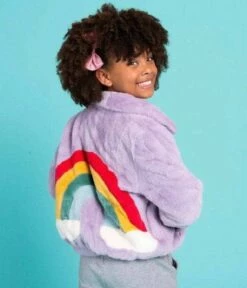 Lavender Sky Faux Fur -Clothing Shop outerwear lavender sky faux fur lola the boys 29662886756454