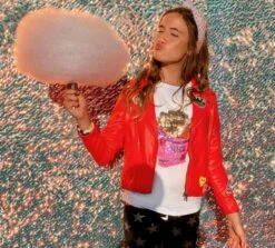 Out Of This World Patch Bomber -Clothing Shop outerwear out of this world patch bomber lola the boys 29689034211430