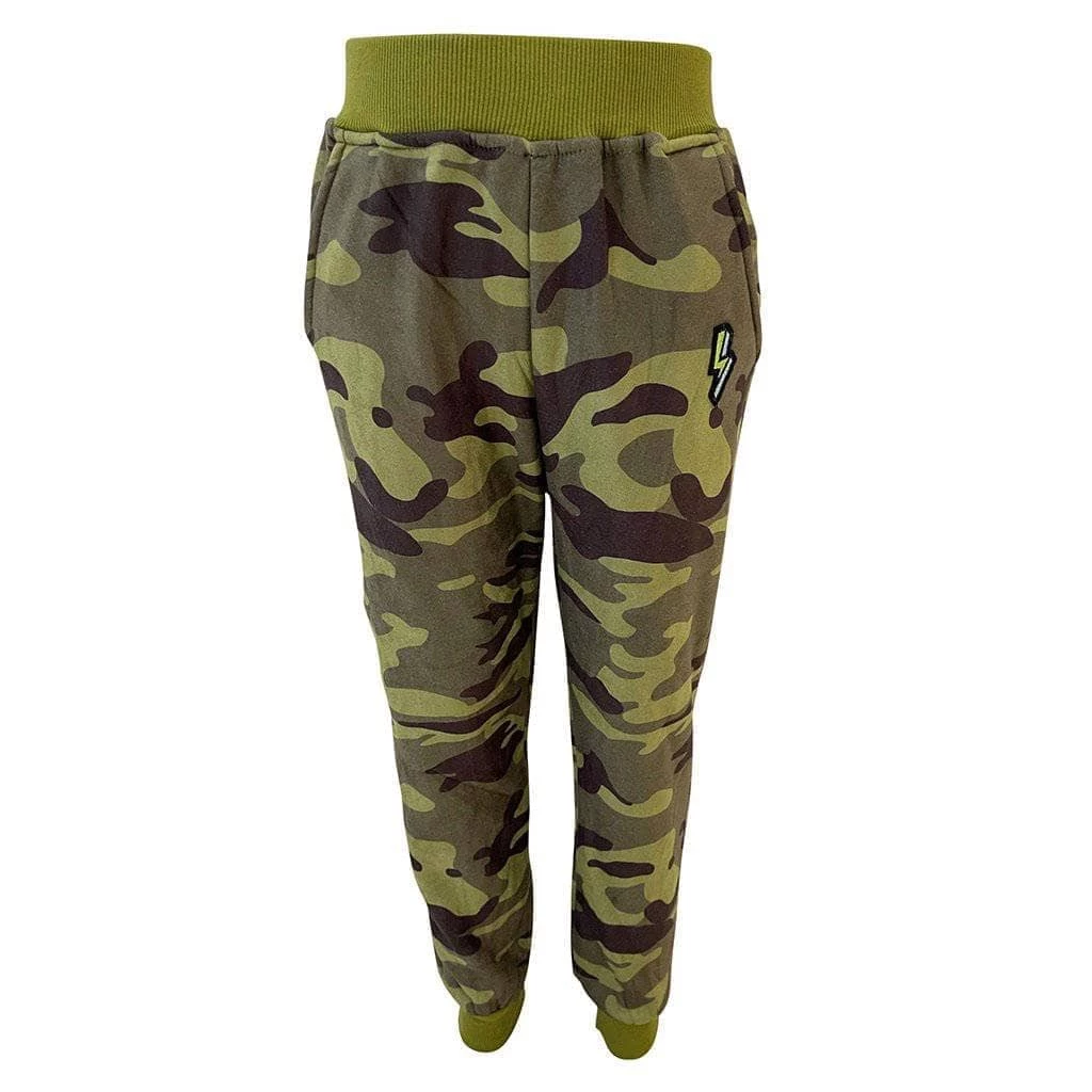 Boys Bam Camo Joggers 2 Boys Bam Camo Joggers - Image 2