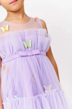 Rainbow Butterfly Tulle Dress -Clothing Shop rainbow butterfly tulle dress lola the boys 29606381912166