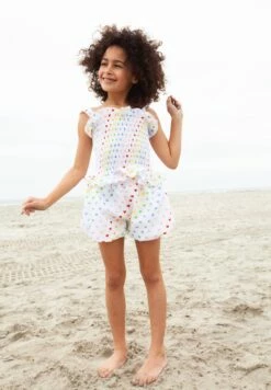 Rainbow Hearts Tank Shorts Set -Clothing Shop rainbow hearts tank shorts set lola the boys 29590504407142