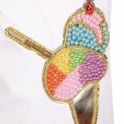 Rainbow Pearls Ice Cream T-shirt -Clothing Shop rainbow pearls ice cream t shirt lola the boys 29618495651942