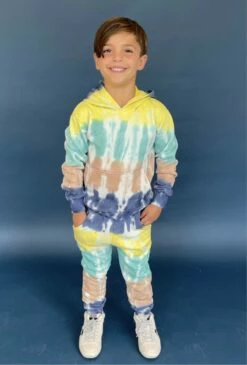 Clothing Shop 15 Abstract Tie Dye Set Navy