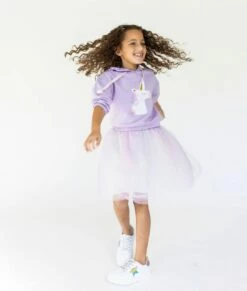 Lavender Hoodie Unicorn Tutu Set -Clothing Shop set lavender hoodie unicorn tutu set lola the boys 28492015042662