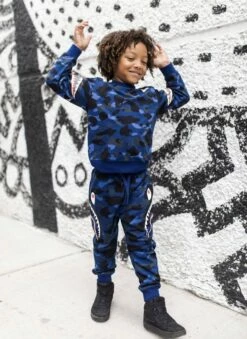 Shark Boy Camo Jogger Set -Clothing Shop set shark boy camo set lola the boys 15558544916582