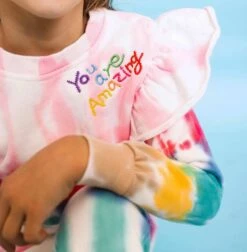 You Are Amazing Tie Dye Set -Clothing Shop set you are amazing tie dye set lola the boys 28373592637542