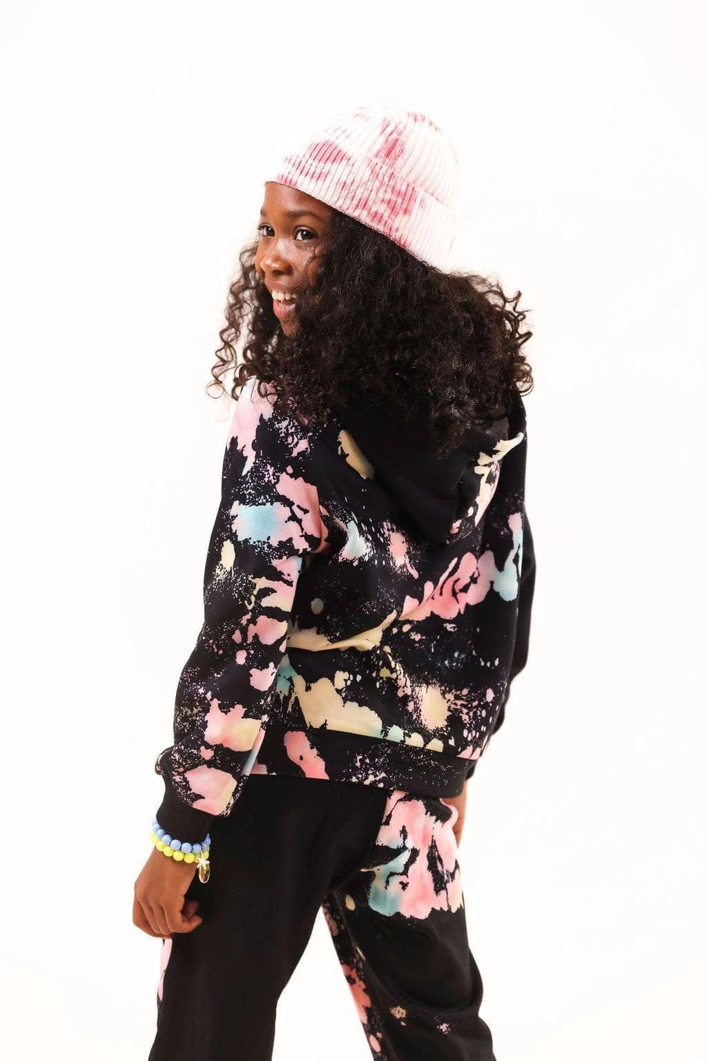 Women's Pink Splatter Paint Set 5 Women's Pink Splatter Paint Set - Image 5