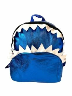 Shark Chomp Mini Backpack -Clothing Shop shark bite mini backpack lola the boys 29120623935590
